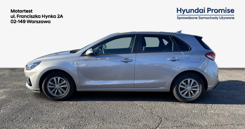 Hyundai I30 cena 69900 przebieg: 18450, rok produkcji 2022 z Raciąż małe 92